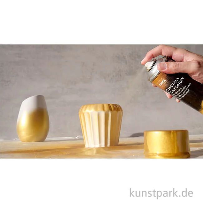 Artikelbild 2 des Artikels “KREUL Blattmetall Effektspray, Gold, 400 ml “