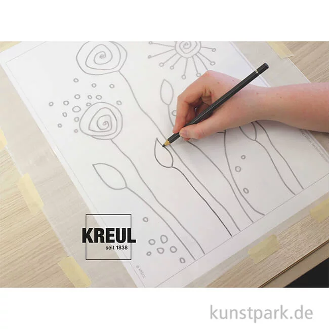 Artikelbild 2 des Artikels “KREUL Javana Seidenmalerei Starter Set mit viel Zubehör “