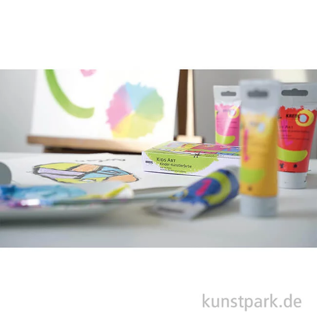 Artikelbild 2 des Artikels “KREUL Kids Art - Kinder Künstlerfarben Set, 8 x 20 ml Tuben “
