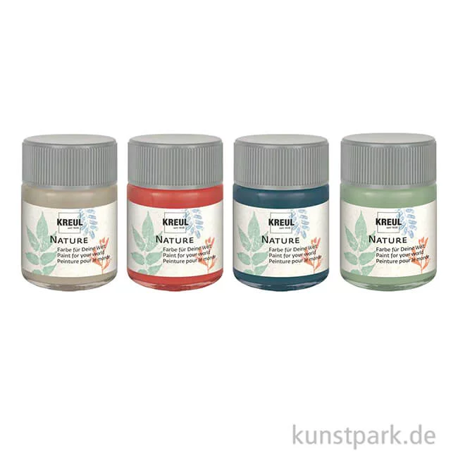 Artikelbild 2 des Artikels “KREUL Nature Farbe 4 x 50 ml Set “