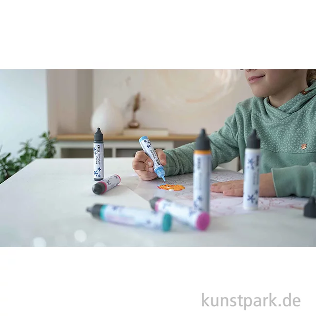 Artikelbild 2 des Artikels “KREUL Window Color Set - Magic Sea mit 7 Farben + Zubehör “