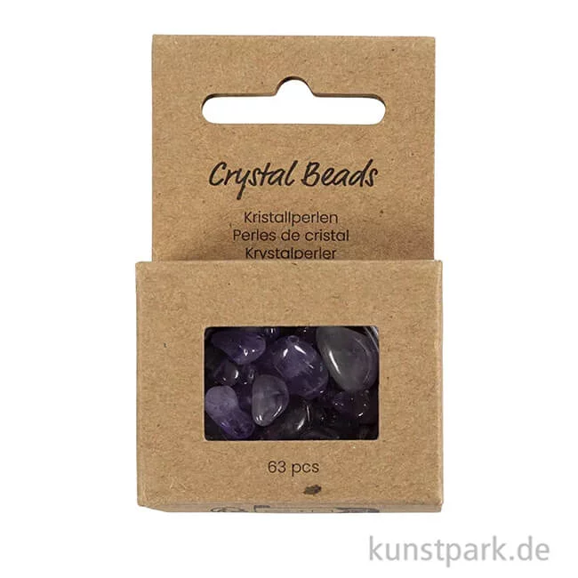 Artikelbild 2 des Artikels “Kristallperlen, Durchmesser 7-12 mm, Lochgröße 1 mm, 63 Stück “