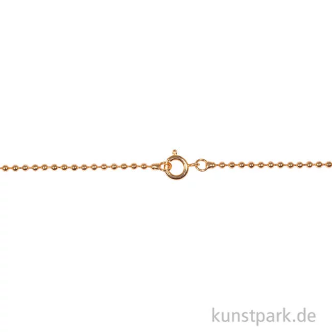 Artikelbild 2 des Artikels “Kugelkette - Gold, verschiedene Längen “