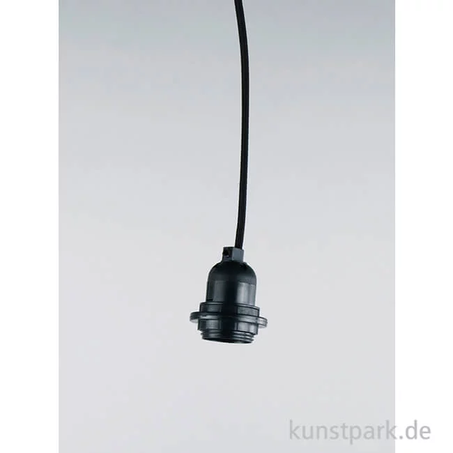 Artikelbild 2 des Artikels “Lampenfassung mit Schalter - E27 Fassung, Schwarz, 180 cm “