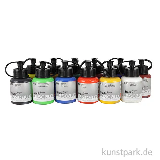 Artikelbild 2 des Artikels “Lascaux STUDIO Acryl-Set mit 12 x 30 ml “