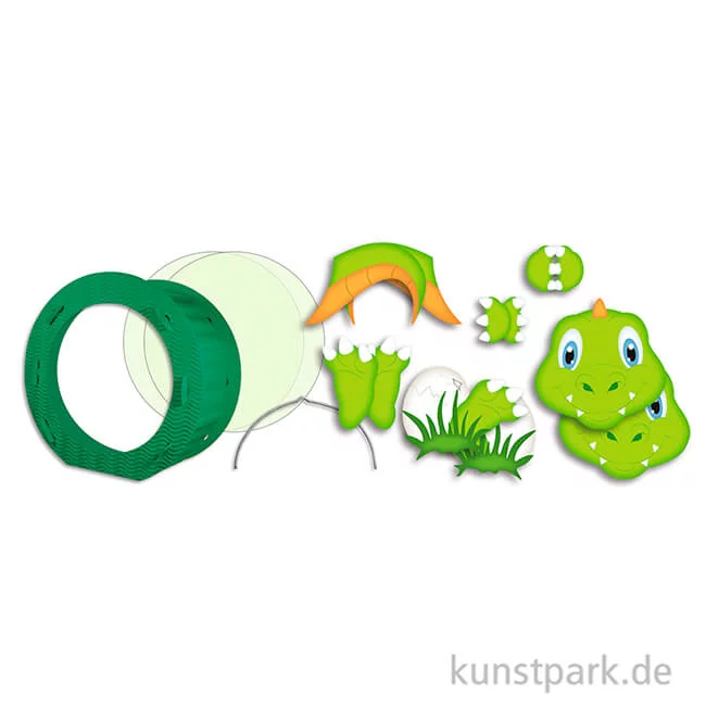 Artikelbild 2 des Artikels “Laternen-Bastelset Easy Line - Dino mit umfangreichem Zubehör “