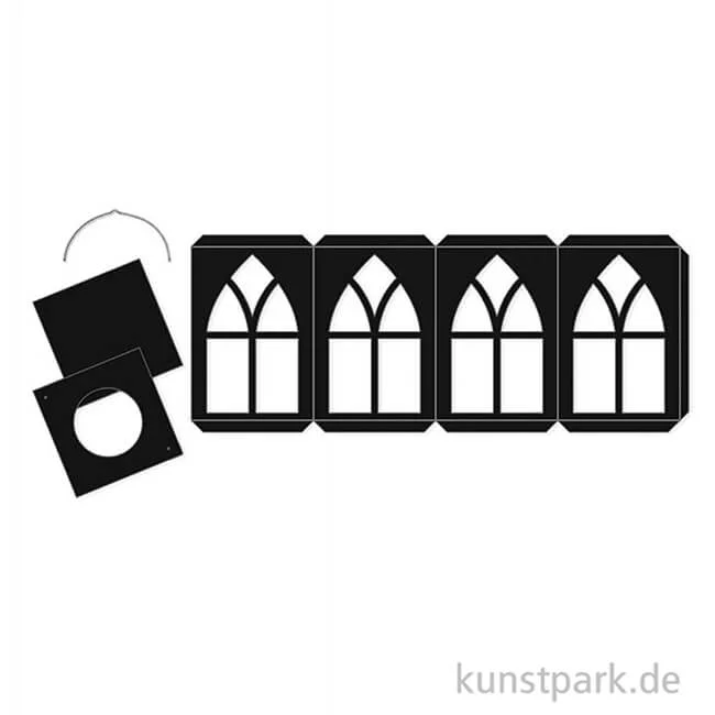 Artikelbild 2 des Artikels “Laternen Bastelset - Fenster “