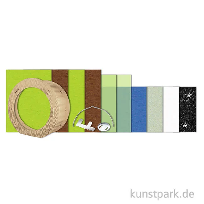Artikelbild 2 des Artikels “Laternen-Bastelset rund - Monsterchen mit umfangreichem Zubehör “