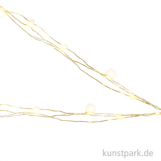 Artikelbild 2 des Artikels “LED-Lichterkette Gold, Länge 3,15 m “