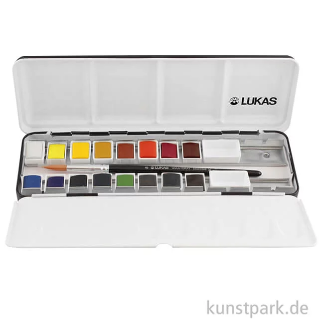 Artikelbild 2 des Artikels “Lukas STUDIO Aquarellkasten 16 halbe Näpfchen, Reserve “