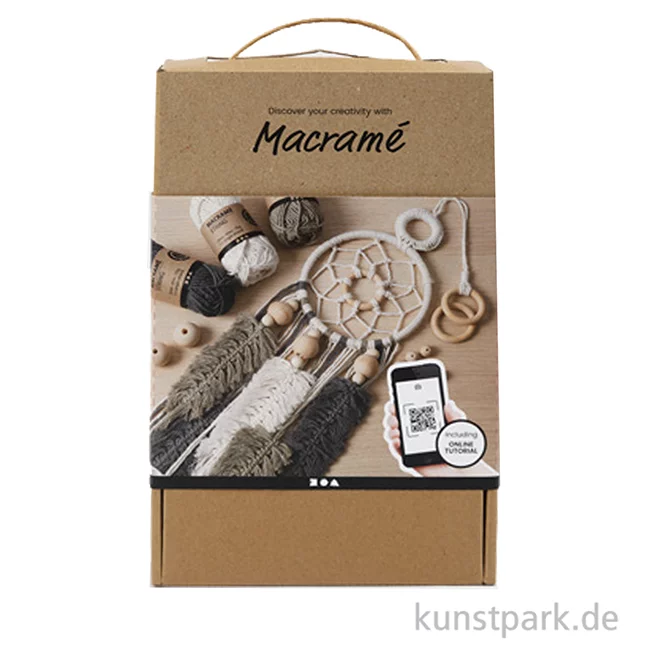 Artikelbild 2 des Artikels “Macramé-Lernset mit Macramé-Kordel und Zubehör “