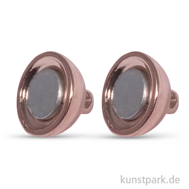 Artikelbild 2 des Artikels “Magnetschließe extra stark - Roségold, 10 mm, 1 Stück “