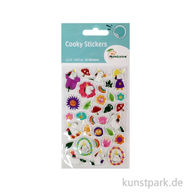 Artikelbild 2 des Artikels “Maildor Cooky Sticker - Einhorn Natur “