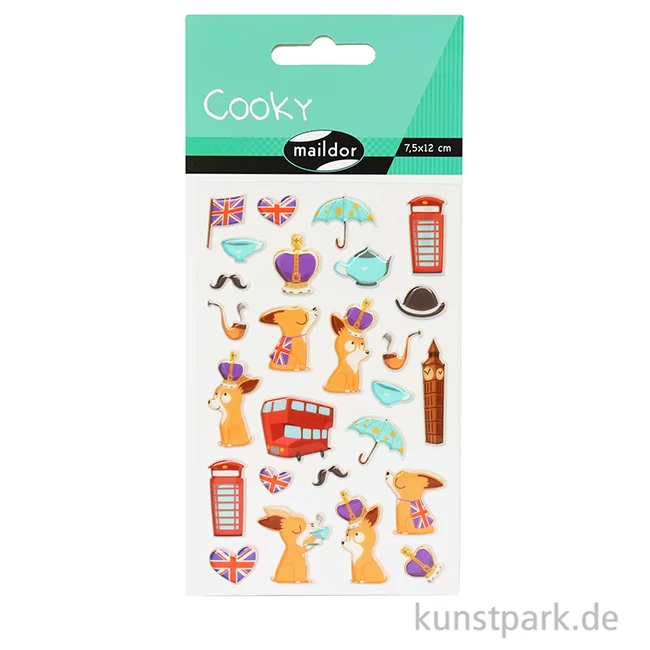 Artikelbild 2 des Artikels “Maildor Cooky Sticker - London “