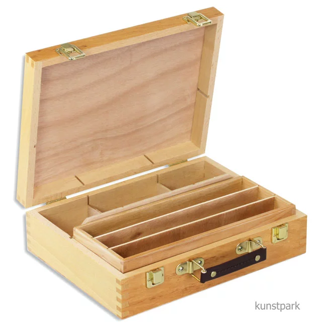 Artikelbild 2 des Artikels “Malkoffer, Holz, Klein, 28 x 21,5 x 8 cm “