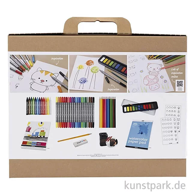 Artikelbild 2 des Artikels “Malset für Kinder - Farben, Stifte + Zubehör zum Ausmalen “