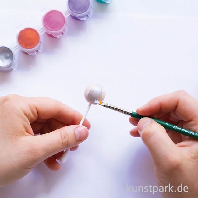 Artikelbild 2 des Artikels “Marabu Acrylfarben Set - Metallic, 6 x 3,5 ml “