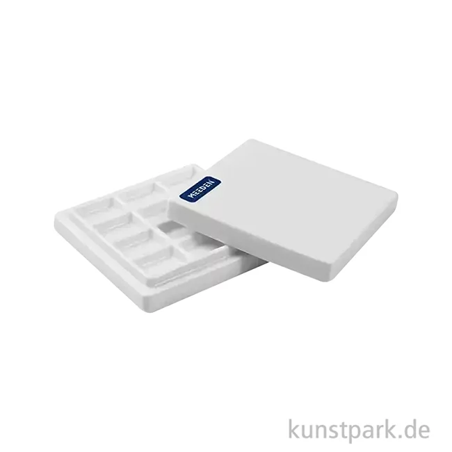 Artikelbild 2 des Artikels “Meeden Porzellanpalette - Eckig, 12 Mischmulden + Deckel, 9 x 9 cm “