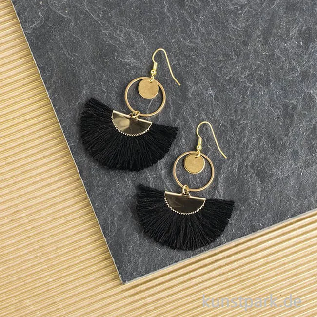 Artikelbild 2 des Artikels “Metall-Flachringe - Gold, 4 Stück, 2 Größen “