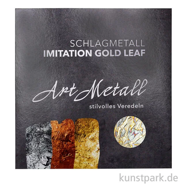 Artikelbild 2 des Artikels “Metallfolie 10-Blatt, 140 x 140 mm Oxydmetall-BLAU “