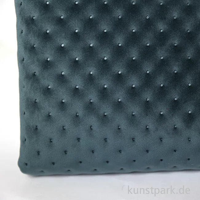 Artikelbild 2 des Artikels “Stepp-Samtstoff Dot - 50 x 70 cm, 340g/qm “