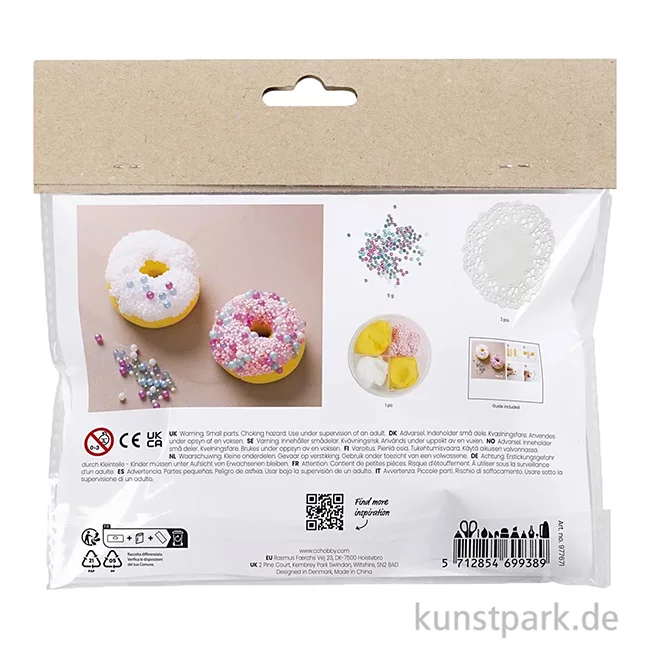 Artikelbild 2 des Artikels “Mini Bastelset - Donuts Modellieren mit Silk Clay “