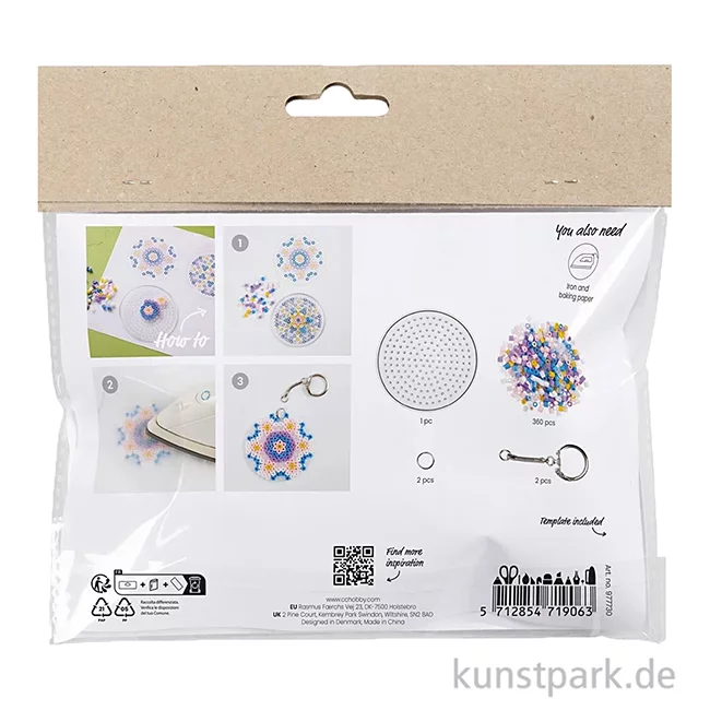 Artikelbild 2 des Artikels “Mini Bastelset - Bügelperlen Schlüsselanhänger “