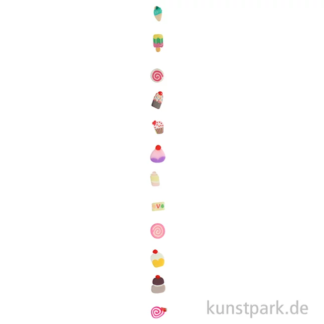 Artikelbild 2 des Artikels “Mini Clay Scheiben - Bonbons, 12 Motive, 18g “