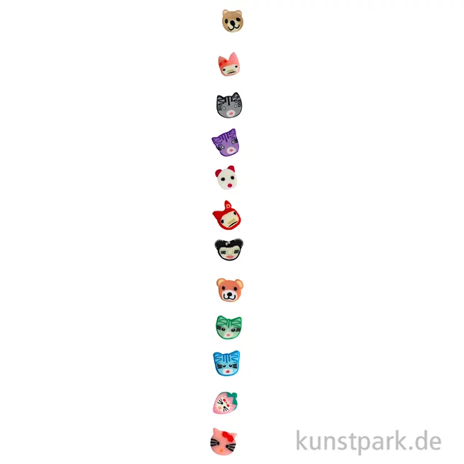 Artikelbild 2 des Artikels “Mini Clay Scheiben - Manga, 12 Motive, 18g “