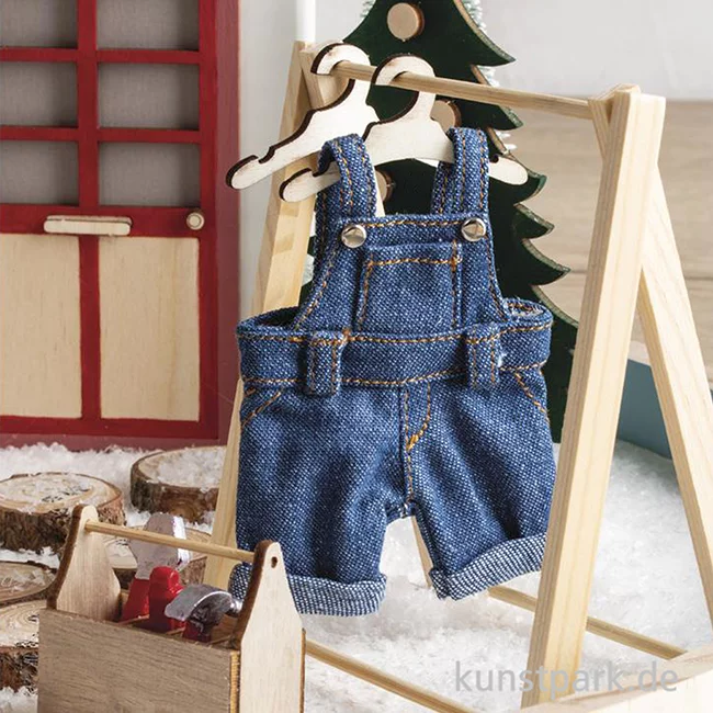 Artikelbild 2 des Artikels “Mini Jeans Latzhose, Blau, 9,5 cm “