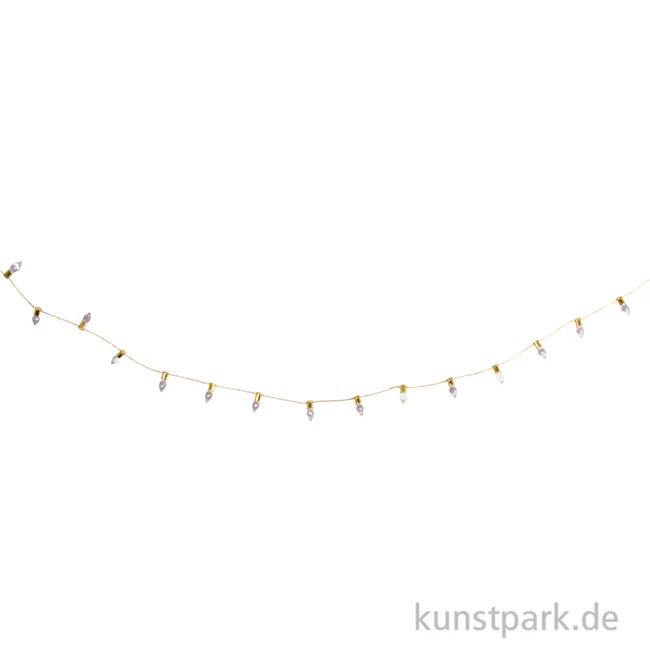 Artikelbild 2 des Artikels “Mini Lichterkette Deko, Gold, Länge 1 Meter “