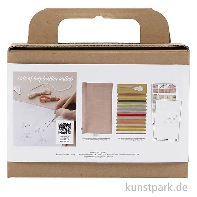 Artikelbild 2 des Artikels “Mini Stickset - Clutch Handtasche, Staubrosa “