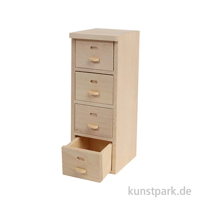 Artikelbild 2 des Artikels “Miniatur Aktenschrank, Holz, 4,5 x 12 x 5 cm “