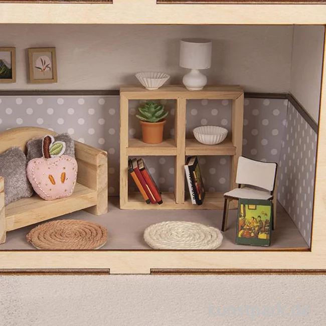 Artikelbild 2 des Artikels “Miniatur Deko Bücher, 1,9 x 0,3 x 2,6 cm, 4 Stück “