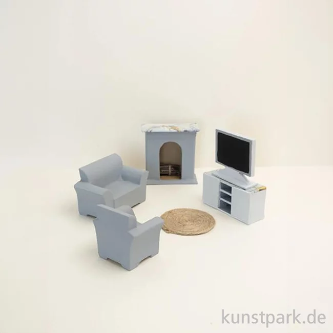 Artikelbild 2 des Artikels “Miniatur Deko Set, Wohnzimmer, 6-teilig “