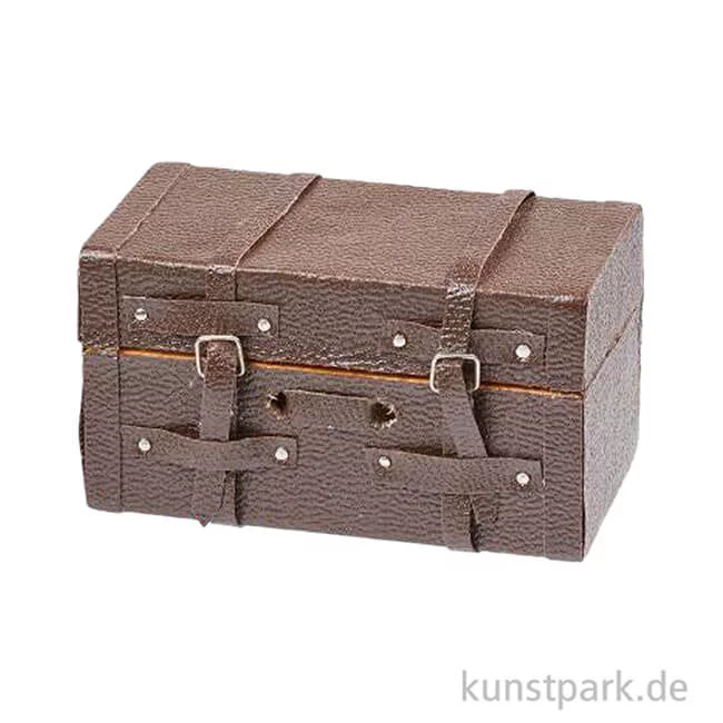 Artikelbild 2 des Artikels “Miniatur Koffer zum Öffnen, 5,8 x 3 x 3,1 cm “