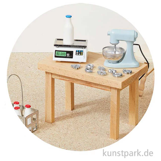 Artikelbild 2 des Artikels “Miniatur Küchenmaschine, Hellblau, 3 x 3 x 2 cm “