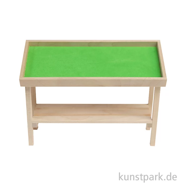 Artikelbild 2 des Artikels “Miniatur Marktstand, Naturholz, 4 x 4 x 7,5 cm “