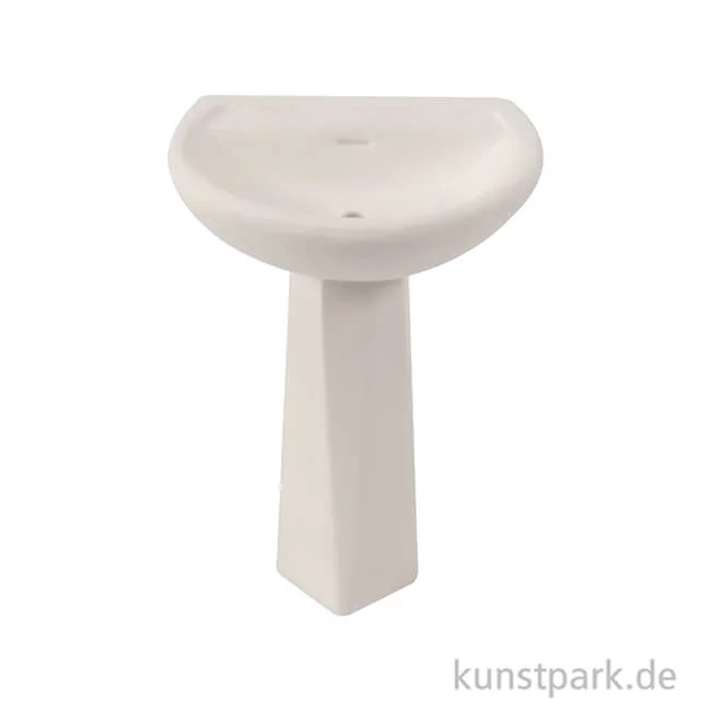 Artikelbild 2 des Artikels “Miniatur Waschbecken, Weiß, 71 mm “