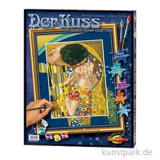 Artikelbild 2 des Artikels “Schipper Malen nach Zahlen, Gustav Klimt - Der Kuss “
