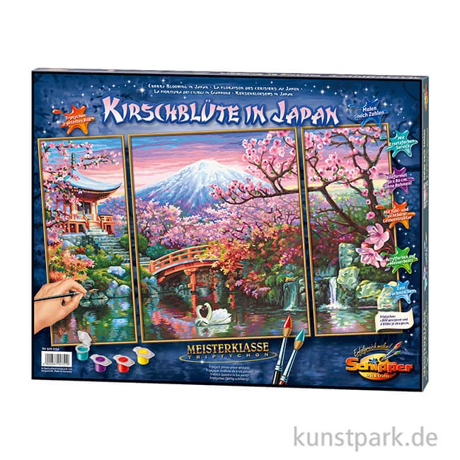 Artikelbild 2 des Artikels “Schipper Malen nach Zahlen, Kirschblüte in Japan “