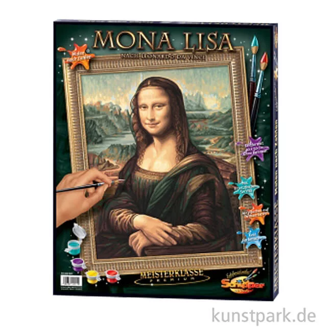 Artikelbild 2 des Artikels “Schipper Malen nach Zahlen, Leonardo da Vinci - Mona Lisa “