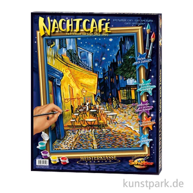 Artikelbild 2 des Artikels “Schipper Malen nach Zahlen, Vincent van Gogh - Nachtcafé “