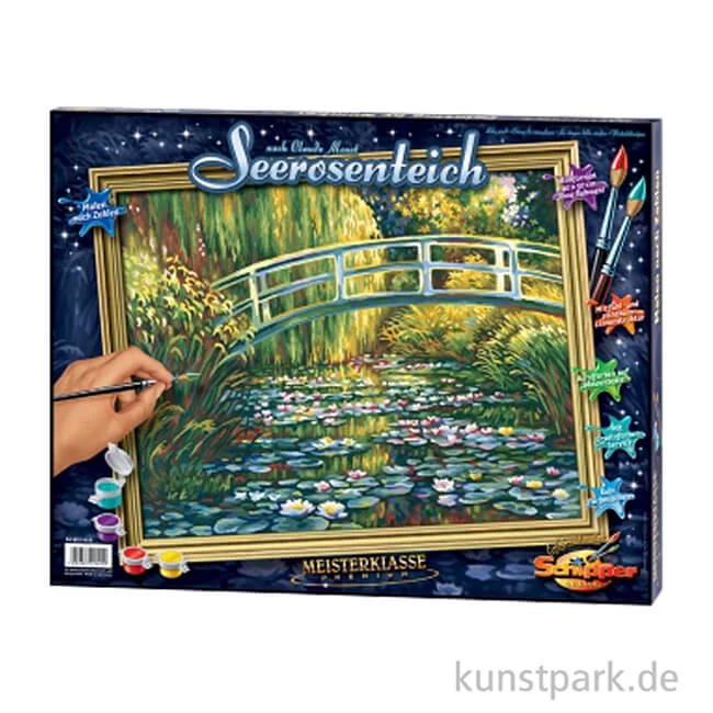 Artikelbild 2 des Artikels “Schipper Malen nach Zahlen, Claude Monet - Seerosenteich “