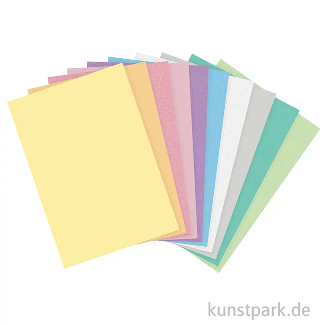 Artikelbild 2 des Artikels “Moosgummi in Pastellfarben, 20 x 29 cm, 10 Blatt “