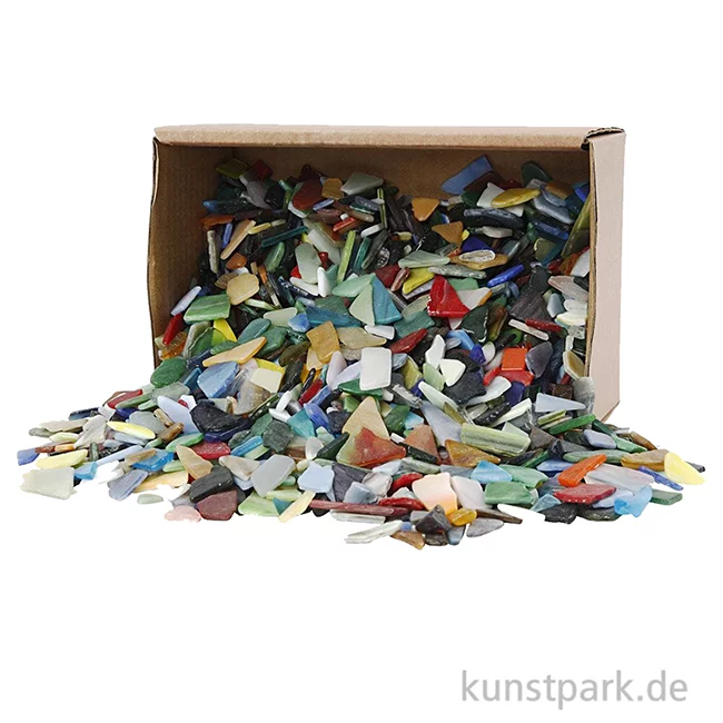 Artikelbild 2 des Artikels “Mosaiksteine - bunter Mix, Größe 8 - 20 mm, 2 kg “