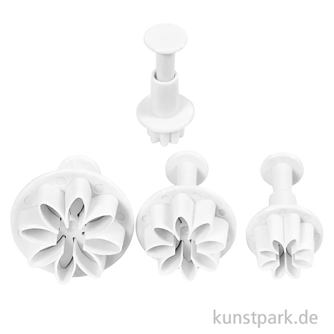 Artikelbild 2 des Artikels “Motiv-Ausstecher Blume mit Stempelgriff, 4 Größen “