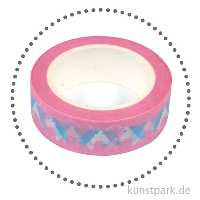 Artikelbild 2 des Artikels “Motiv-Klebeband Washi-Tape - Unicorn, 15 mm, 10 m Rolle “