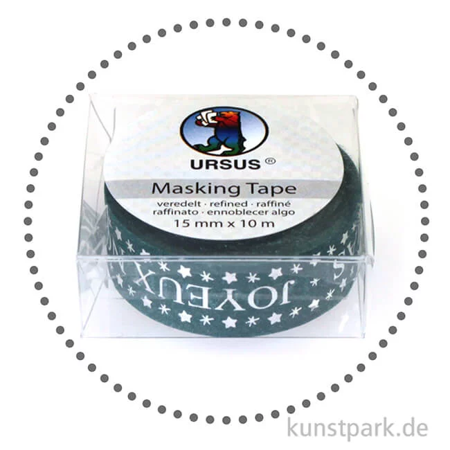 Artikelbild 2 des Artikels “Motiv-Klebeband Washitape - Frohe Weihnachten, 15 mm, 10 m Rolle “