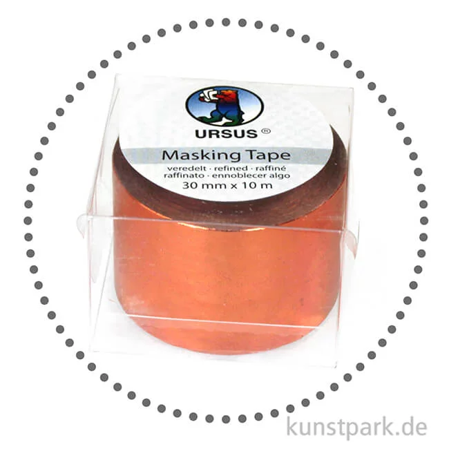 Artikelbild 2 des Artikels “Motiv-Klebeband Washitape - Metallic Kupfer, 30 mm, 10 m Rolle “
